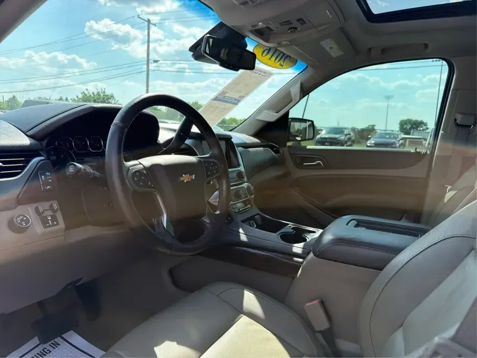 2016 Chevrolet Tahoe LT (1GNSKBKC8GR) with an EcoTec3 5.3L V-8 gasoline direct injection engine, 6A transmission, located at 1184 Kauffman Ave, Fairborn, OH, 45324, (937) 908-9800, 39.807072, -84.030914 - If your weekends look like youth sports in the morning, a grocery run in the afternoon, and a last-minute road trip after dinner, this 2016 Chevrolet Tahoe LT 4WD is the kind of full-size SUV that keeps up with real life in Piqua. Finished in Summit White and built for comfort, capability, and confi - Photo#9