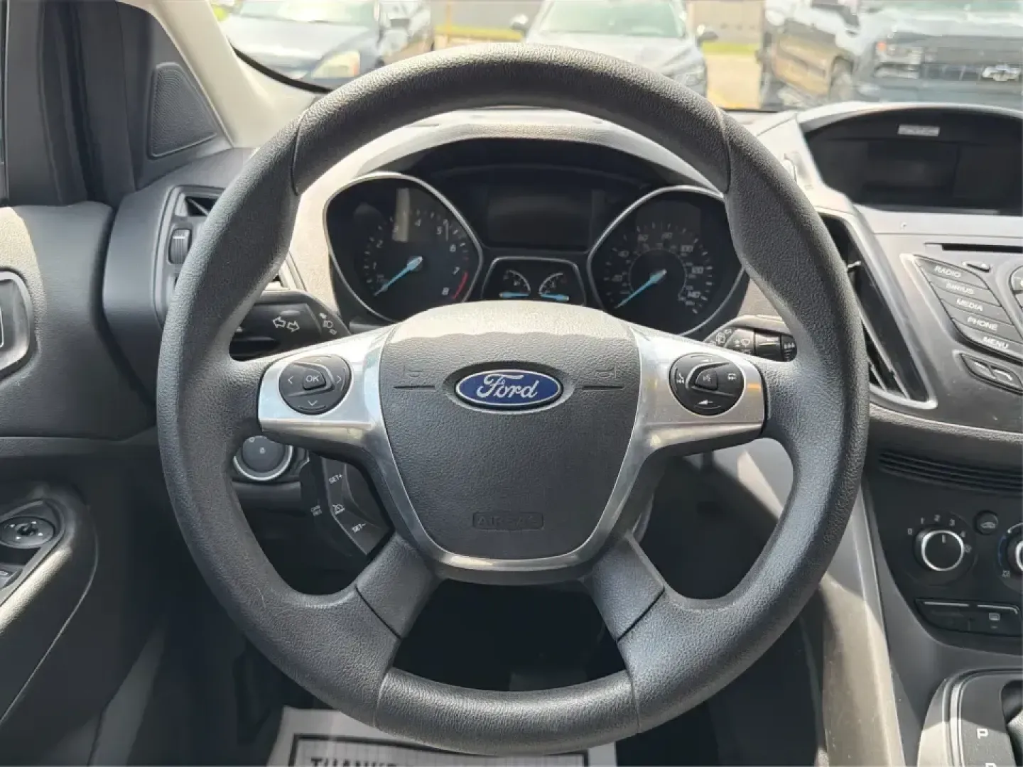 2015 Ford Escape SE (1FMCU9G98FU) with an 2.0L L4 DOHC 16V engine, 6-Speed Automatic transmission, located at 1099 N County Rd 25A , Troy, OH, 45373, (937) 908-9800, 40.057079, -84.212883 - Weekday commutes down I75, school drop-offs around Troy City Schools, and spontaneous weekend trips to Charleston Falls Preserve all get easier when you have an SUV that's the right size, the right power, and the right fit for your budget. This 2015 Ford Escape SE in Ingot Silver is built for real-l - Photo#16