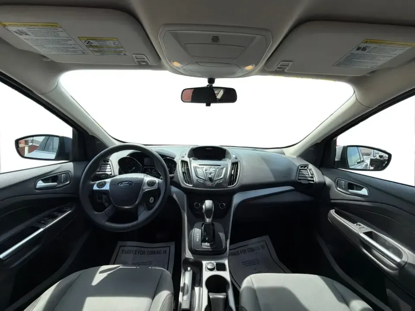 2015 Ford Escape SE (1FMCU9G98FU) with an 2.0L L4 DOHC 16V engine, 6-Speed Automatic transmission, located at 1099 N County Rd 25A , Troy, OH, 45373, (937) 908-9800, 40.057079, -84.212883 - Weekday commutes down I75, school drop-offs around Troy City Schools, and spontaneous weekend trips to Charleston Falls Preserve all get easier when you have an SUV that's the right size, the right power, and the right fit for your budget. This 2015 Ford Escape SE in Ingot Silver is built for real-l - Photo#21