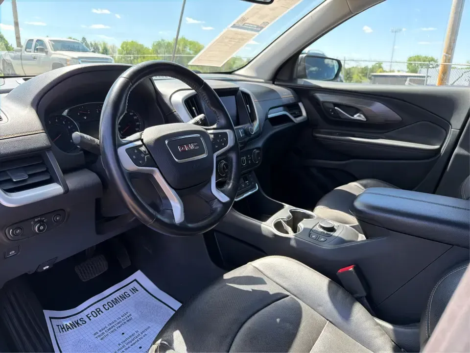 2020 GMC Terrain AWD SLT (3GKALVEV8LL) with an 1.4L L4 DOHC 16V TURBO engine, 6A transmission, located at 8750 N County Rd 25A, Piqua, OH, 45356, (937) 908-9800, 40.164391, -84.232513 - Picture your next Ohio weekend: a comfortable SUV packed for the kids' soccer tournament at Piqua High School, a quick run down N County Rd 25A for groceries, and an easy cruise on I-75 for a day trip to Dayton. This 2020 GMC Terrain AWD SLT is built for real life-commuting, family hauling, and road- Photo#9