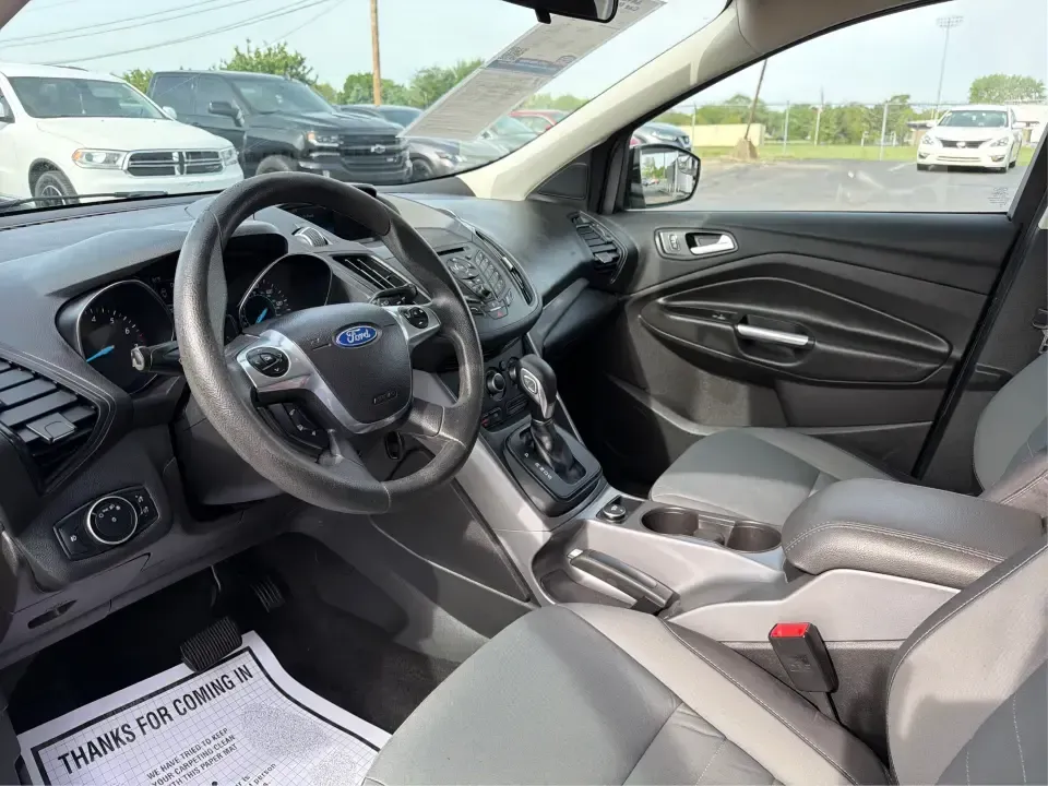 2016 Ford Escape SE (1FMCU0G75GU) with an 2.5L L4 DOHC 16V engine, 6-Speed Automatic transmission, located at 1099 N County Rd 25A , Troy, OH, 45373, (937) 908-9800, 40.057079, -84.212883 - Whether you're juggling school drop-offs, commuting up I75, or planning a weekend run to the Miami County Fairgrounds, this 2016 Ford Escape SE is the kind of practical SUV that fits real-life Troy, Ohio routines. With a versatile cabin, confident road manners, and easy-to-live-with features, it's a - Photo#9
