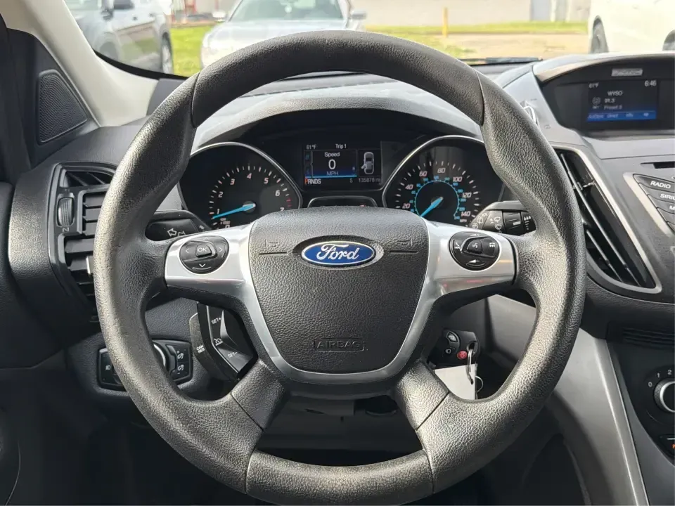 2016 Ford Escape SE (1FMCU0G75GU) with an 2.5L L4 DOHC 16V engine, 6-Speed Automatic transmission, located at 1099 N County Rd 25A , Troy, OH, 45373, (937) 908-9800, 40.057079, -84.212883 - Whether you're juggling school drop-offs, commuting up I75, or planning a weekend run to the Miami County Fairgrounds, this 2016 Ford Escape SE is the kind of practical SUV that fits real-life Troy, Ohio routines. With a versatile cabin, confident road manners, and easy-to-live-with features, it's a - Photo#16