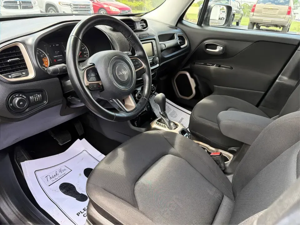 2017 Jeep Renegade Latitude 4x4 (ZACCJBBB7HP) with an 2.4L L4 DOHC 16V engine, 6M transmission, located at 1099 N County Rd 25A , Troy, OH, 45373, (937) 908-9800, 40.057079, -84.212883 - Escape the everyday grind and make your commute, school runs, and weekend getaways feel like a mini adventure in this 2017 Jeep Renegade Latitude 4x4-an ideal crossover for drivers who want confident traction for Ohio weather without giving up easy parking and city-friendly size. Finished in sleek B - Photo#9