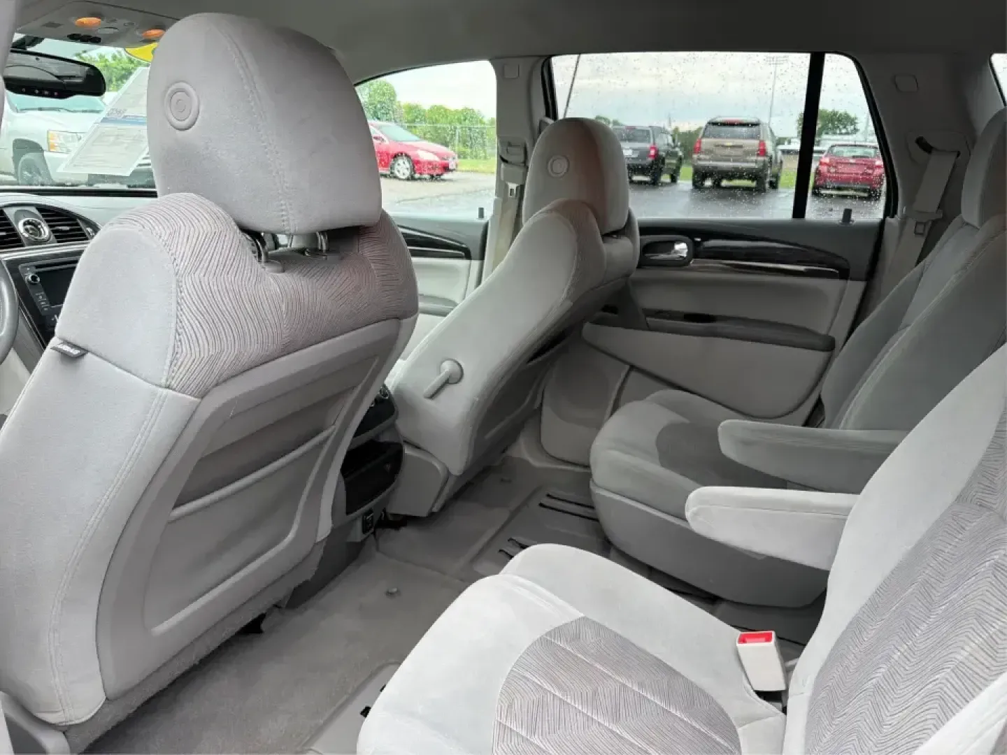 2015 Buick Enclave Convenience (5GAKRAKD6FJ) with an 3.6L V-6 gasoline direct injection engine, 6-Speed Automatic Overdrive transmission, located at 1184 Kauffman Ave, Fairborn, OH, 45324, (937) 908-9800, 39.807072, -84.030914 - Road-trip weekends, school drop-offs, and stress-free grocery runs get a whole lot easier in a 3-row SUV that's built to keep everyone comfortable. This **2015 Buick Enclave Convenience** in **White Opal** is a smart pick for **growing families**, **busy commuters**, and **budget-conscious buyers** - Photo#10