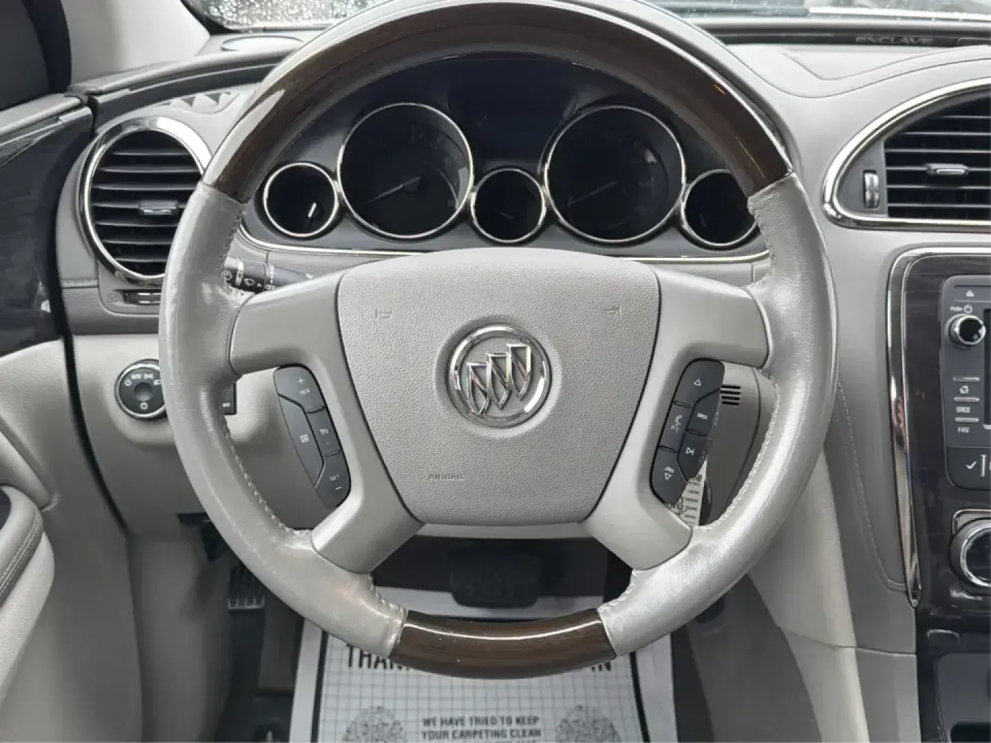 2015 Buick Enclave Convenience (5GAKRAKD6FJ) with an 3.6L V-6 gasoline direct injection engine, 6-Speed Automatic Overdrive transmission, located at 1184 Kauffman Ave, Fairborn, OH, 45324, (937) 908-9800, 39.807072, -84.030914 - Road-trip weekends, school drop-offs, and stress-free grocery runs get a whole lot easier in a 3-row SUV that's built to keep everyone comfortable. This **2015 Buick Enclave Convenience** in **White Opal** is a smart pick for **growing families**, **busy commuters**, and **budget-conscious buyers** - Photo#16