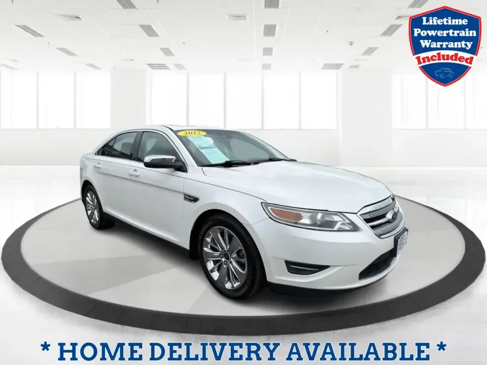 2012 Ford Taurus Limited (1FAHP2FW7CG) with an Duratec 3.5L V-6 DOHC engine, 6-Speed Automatic transmission, located at 401 Woodman Dr, Riverside, OH, 45431, (937) 908-9800, 39.760899, -84.123421 - Need a comfortable, confidence-inspiring sedan for long commutes down I-675, quick errands near The Greene, or smooth weekend drives to Downtown Dayton? This 2012 Ford Taurus Limited is built for real life-quiet, spacious, and loaded with premium features that make every mile feel easier, whether yo - Photo#0