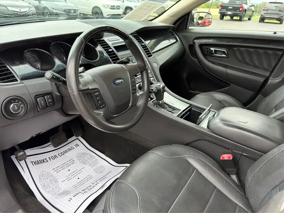 2012 Ford Taurus Limited (1FAHP2FW7CG) with an Duratec 3.5L V-6 DOHC engine, 6-Speed Automatic transmission, located at 401 Woodman Dr, Riverside, OH, 45431, (937) 908-9800, 39.760899, -84.123421 - Need a comfortable, confidence-inspiring sedan for long commutes down I-675, quick errands near The Greene, or smooth weekend drives to Downtown Dayton? This 2012 Ford Taurus Limited is built for real life-quiet, spacious, and loaded with premium features that make every mile feel easier, whether yo - Photo#9
