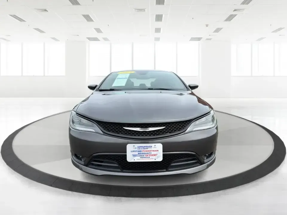 2015 Chrysler 200 S (1C3CCCBG7FN) with an 3.6L V6 DOHC 24V FFV engine, 9-Speed Automatic transmission, located at 8750 N County Rd 25A, Piqua, OH, 45356, (937) 908-9800, 40.164391, -84.232513 - Need a smart, comfortable sedan for the weekday commute up I-75, quick errands around Piqua, and the occasional road trip to Dayton or Troy? This 2015 Chrysler 200 S delivers the kind of smooth V6 power, upscale comfort, and everyday practicality that fits real life-whether you're a busy parent shut - Photo#7
