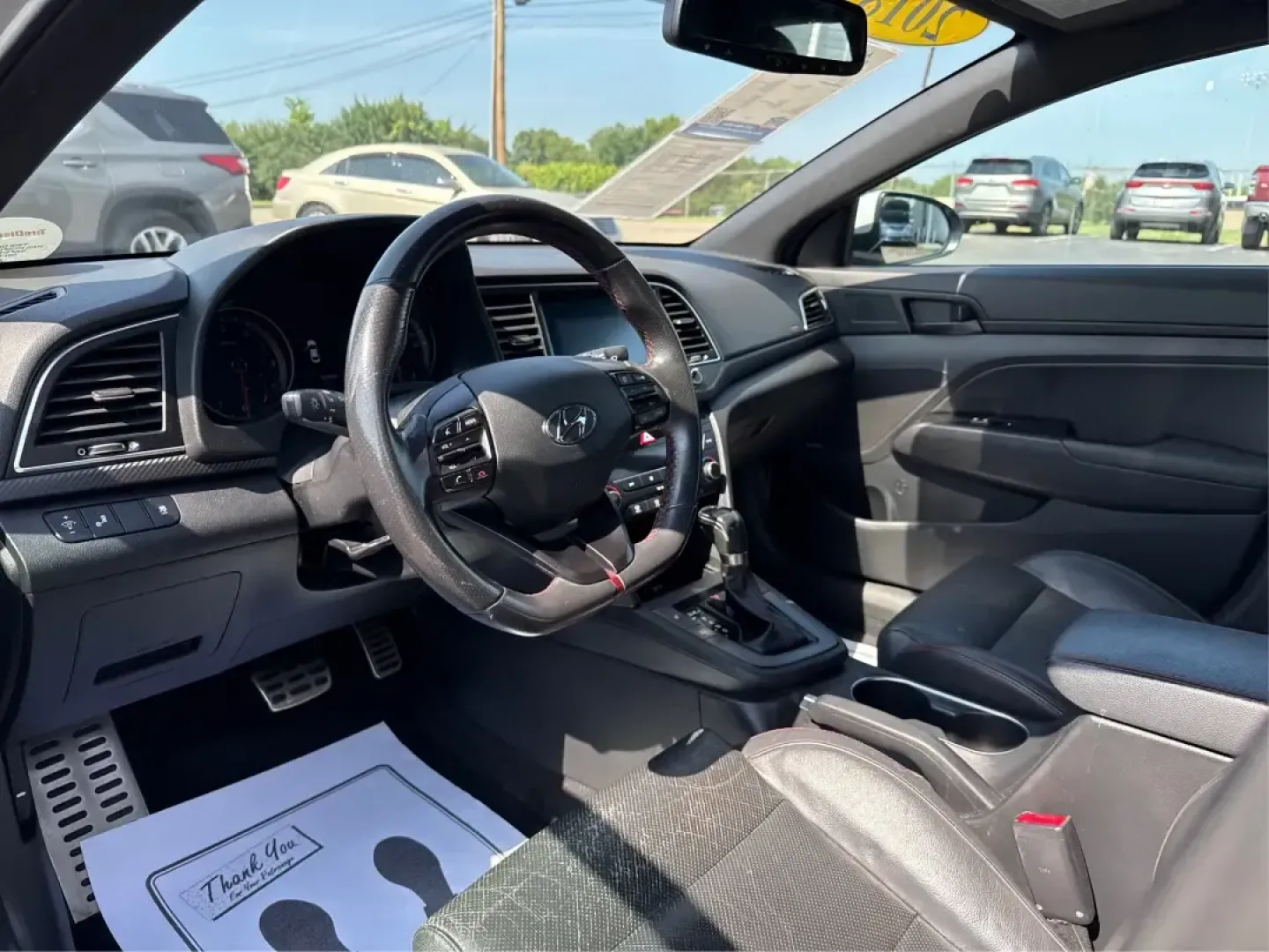 2018 Hyundai Elantra Sport (KMHD04LB6JU) with an 1.6L I-4 gasoline direct injection engine, 6A transmission, located at 4508 South Dixie Dr, Moraine, OH, 45439, (937) 908-9800, 39.689976, -84.218452 - ### Elevate Your Daily Commute with the 2018 Hyundai Elantra Sport at Advantage Car and Credit!<br /> <br /> Are you ready to enhance your daily life with a reliable vehicle that balances performance, comfort, and style? Look no further than the stunning 2018 Hyundai Elantra Sport, available now at - Photo#9