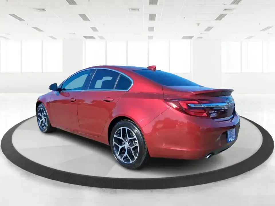 2017 Buick Regal Turbo Sport Touring (2G4GL5EX9H9) with an 2L I-4 gasoline direct injection engine, 6A transmission, located at 8750 N County Rd 25A, Piqua, OH, 45356, (937) 908-9800, 40.164391, -84.232513 - Need a sporty, comfortable commuter that still feels special on date night, errands around town, or a weekend run up I75? This 2017 Buick Regal Turbo Sport Touring in Crimson Red Tintcoat fits the lifestyle of drivers who want a refined sedan with confident power for daily miles, plus the kind of fe - Photo#4
