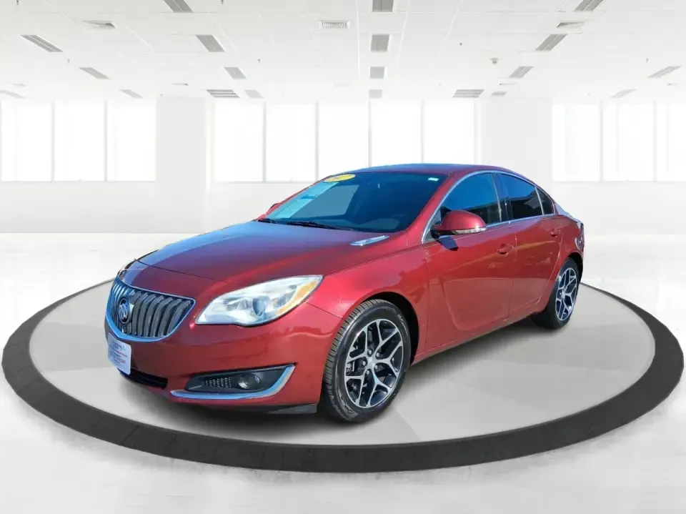 2017 Buick Regal Turbo Sport Touring (2G4GL5EX9H9) with an 2L I-4 gasoline direct injection engine, 6A transmission, located at 8750 N County Rd 25A, Piqua, OH, 45356, (937) 908-9800, 40.164391, -84.232513 - Need a sporty, comfortable commuter that still feels special on date night, errands around town, or a weekend run up I75? This 2017 Buick Regal Turbo Sport Touring in Crimson Red Tintcoat fits the lifestyle of drivers who want a refined sedan with confident power for daily miles, plus the kind of fe - Photo#8