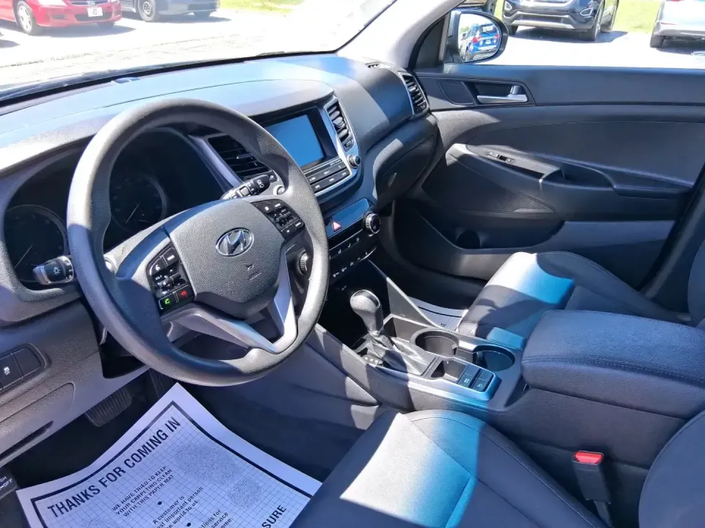 2018 Hyundai Tucson SEL (KM8J33A43JU) with an Nu 2L I-4 gasoline direct injection engine, 6A transmission, located at 4508 South Dixie Dr, Moraine, OH, 45439, (937) 908-9800, 39.689976, -84.218452 - Need a practical SUV that fits real life in the Miami Valley-school runs, I-75 commutes, and weekend getaways to Cox Arboretum or Carillon Historical Park? This 2018 Hyundai Tucson SEL in Coliseum Gray is a smart, comfortable choice for drivers who want SUV versatility without the bulky feel, and it- Photo#9