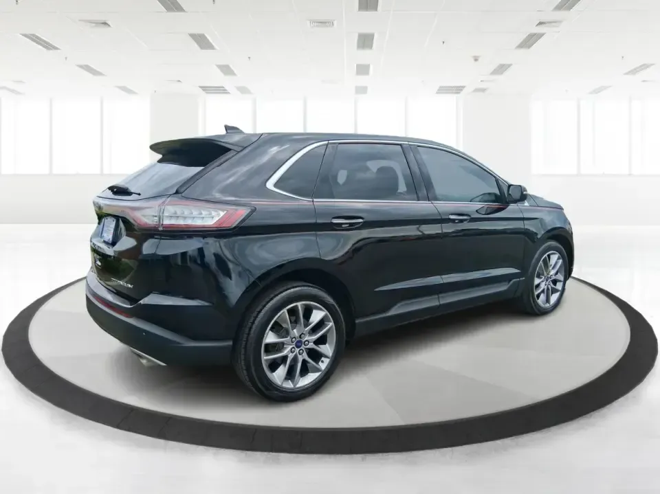 2016 Ford Edge Titanium (2FMPK3K87GB) with an 3.5L V6 DOHC 24V engine, 6A transmission, located at 401 Woodman Dr, Riverside, OH, 45431, (937) 908-9800, 39.760899, -84.123421 - Road-trip weekends to Hocking Hills, daily commutes down I675, and school drop-offs around Riverside all feel easier when you've got a comfortable, feature-packed SUV that fits real life. This 2016 Ford Edge Titanium in Shadow Black delivers the kind of refined ride and smart tech that makes every m - Photo#2