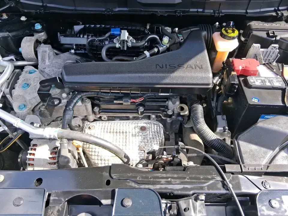 2017 Nissan Rogue SV (KNMAT2MV0HP) with an 2.5L I-4 DOHC engine, CVT transmission, located at 8750 N County Rd 25A, Piqua, OH, 45356, (937) 908-9800, 40.164391, -84.232513 - Picture your next road trip up I75 with the family, a weekend run to Indian Lake, or a confidence-inspiring commute through Miami County in a versatile SUV that's built to handle Ohio's changing seasons. This **2017 Nissan Rogue SV** in **Magnetic Black** brings the everyday practicality busy househ - Photo#11