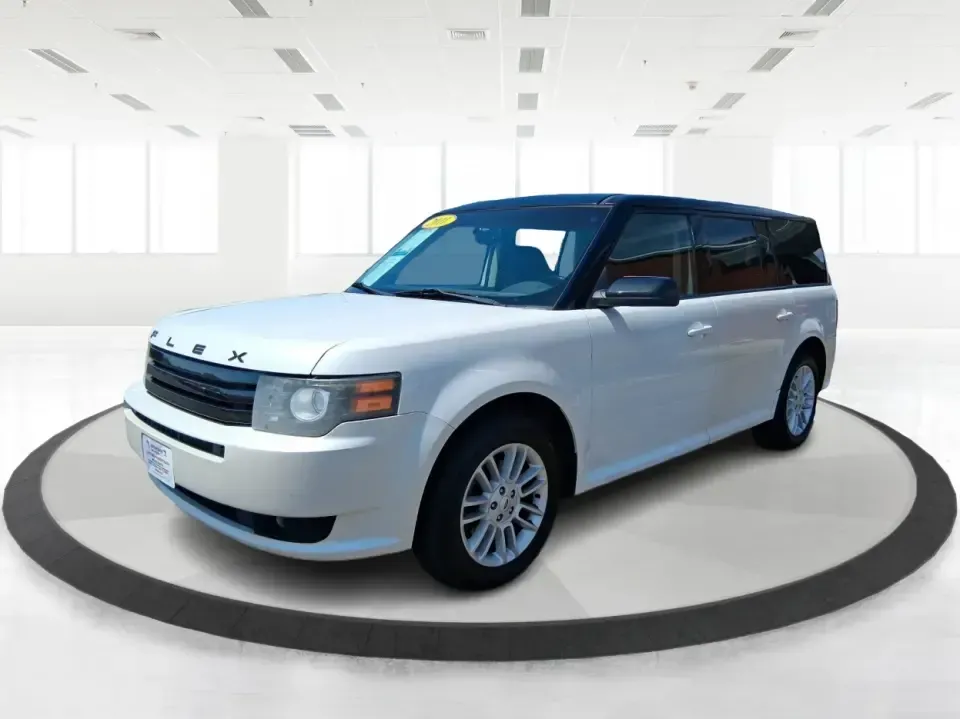 2011 Ford Flex Titanium (2FMGK5DC2BB) with an Duratec 3.5L V-6 DOHC engine, 6-Speed Automatic Overdrive transmission, located at 1951 S Dayton Lakeview Rd., New Carlisle, OH, 45344, (937) 908-9800, 39.890999, -84.050255 - Road-trip ready and family-friendly without feeling like a bus, this 2011 Ford Flex Limited | Titanium is the kind of crossover that fits real life-school drop-offs, long commutes, weekend tournaments, and those last-minute runs for groceries when the cargo space actually matters. Finished in White - Photo#8