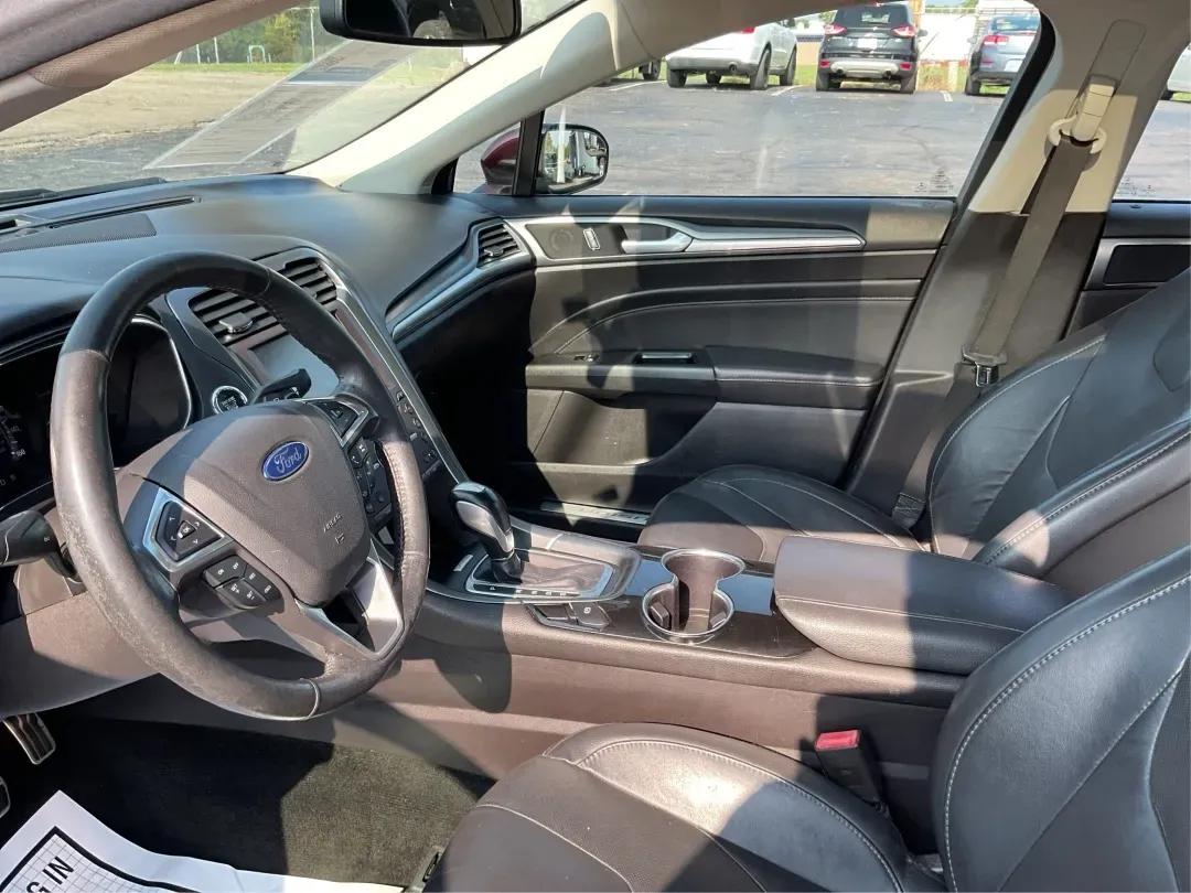 2016 Ford Fusion Titanium (3FA6P0K92GR) with an EcoBoost 2L I-4 gasoline direct injection engine, located at 1184 Kauffman Ave, Fairborn, OH, 45324, (937) 908-9800, 39.807072, -84.030914 - **Elevate Your Driving Experience with the 2016 Ford Fusion Titanium Where Style Meets Functionality!**<br /> <br /> Are you searching for the perfect blend of style, comfort, and advanced technology for your daily commute or weekend getaways? Look no further than the stunning 2016 Ford Fusion Tita - Photo#9