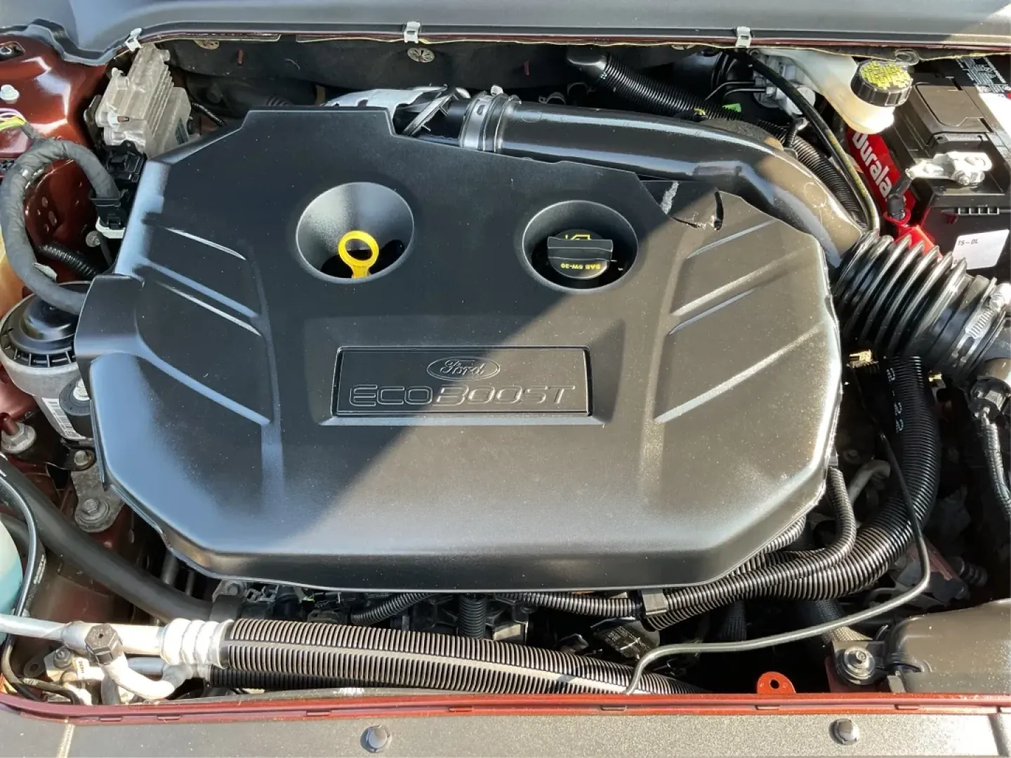 2016 Ford Fusion Titanium (3FA6P0K92GR) with an EcoBoost 2L I-4 gasoline direct injection engine, located at 8750 N County Rd 25A, Piqua, OH, 45356, (937) 908-9800, 40.164391, -84.232513 - **Elevate Your Driving Experience with the 2016 Ford Fusion Titanium Where Style Meets Functionality!**<br /> <br /> Are you searching for the perfect blend of style, comfort, and advanced technology for your daily commute or weekend getaways? Look no further than the stunning 2016 Ford Fusion Tita - Photo#11