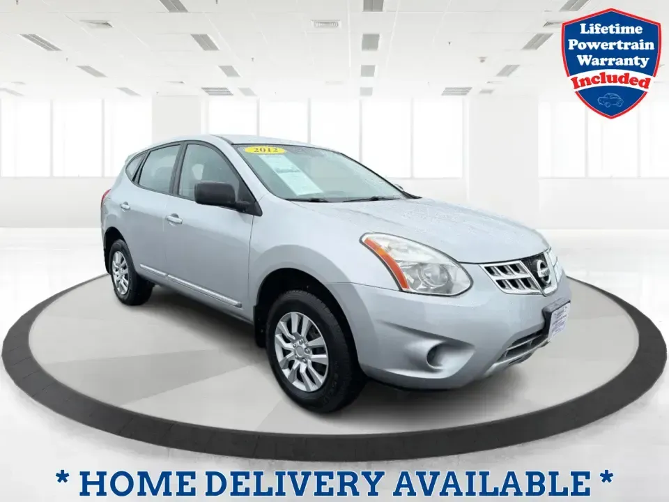 2012 Nissan Rogue S (JN8AS5MV2CW) with an 2.5L I-4 DOHC engine, Continuously Variable Transmission transmission, located at 1230 East Main St, Xenia, OH, 45385, (937) 908-9800, 39.688026, -83.910172 - 2012 Nissan Rogue S - Photo#0