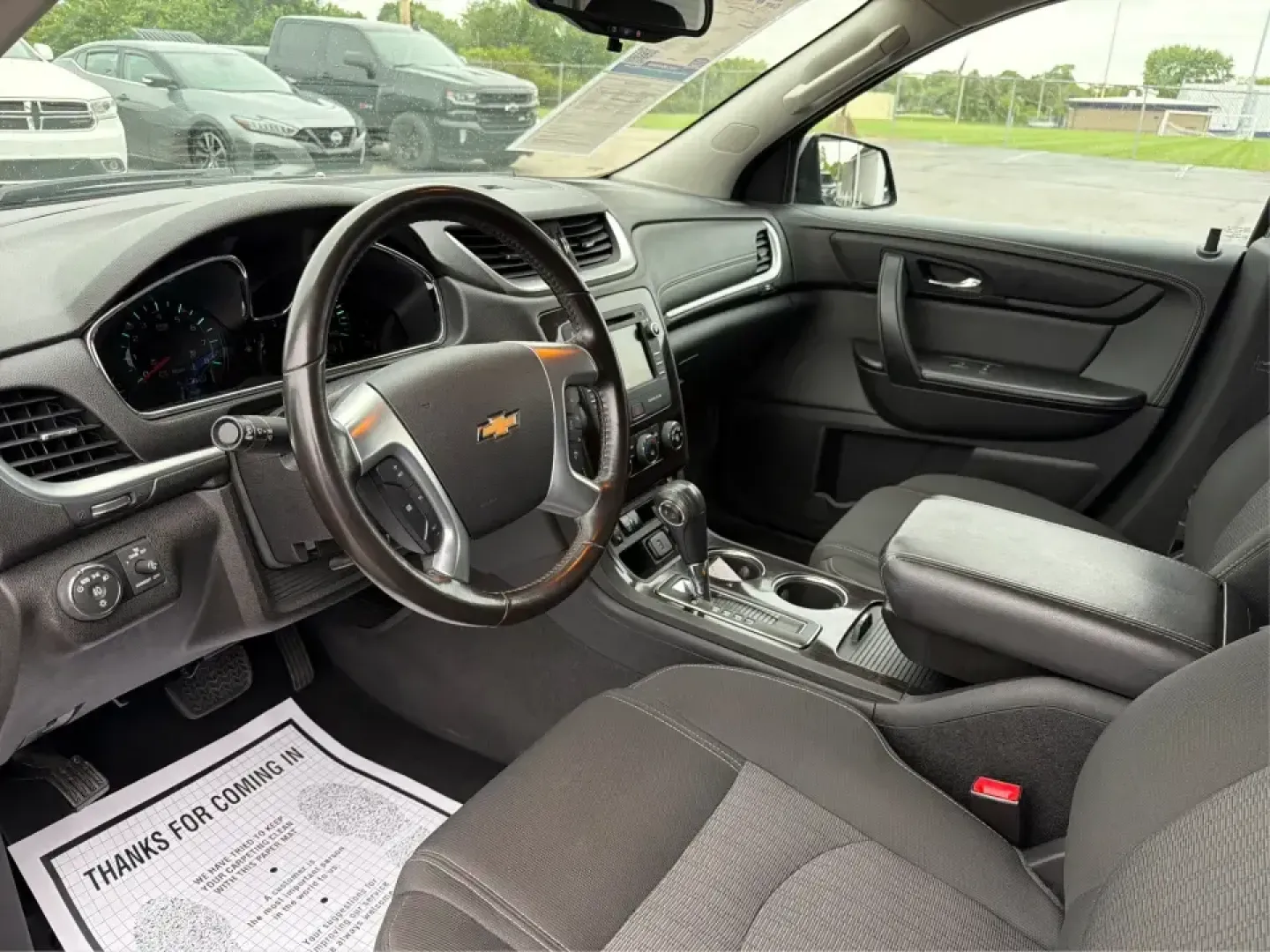 2016 Chevrolet Traverse 1LT (1GNKRGKD1GJ) with an 3.6L V-6 gasoline direct injection engine, 6A transmission, located at 8750 N County Rd 25A, Piqua, OH, 45356, (937) 908-9800, 40.164391, -84.232513 - Load up the kids, the cooler, and the weekend plans-this 2016 Chevrolet Traverse 1LT is the kind of family-ready SUV that makes school runs, long commutes, and Ohio road trips feel simpler. With three-row flexibility, a confident 3.6L V6, and everyday comfort features, it's a smart pick for growing- Photo#9