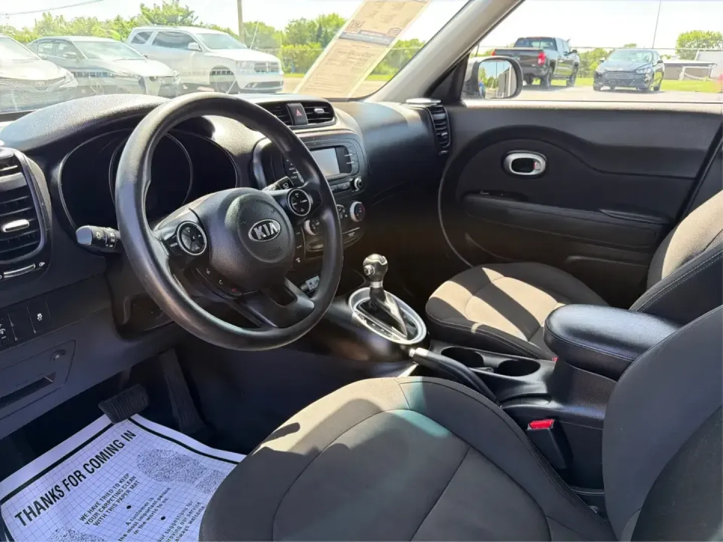 2016 Kia Soul Base 6A (KNDJN2A27G7) with an 1.6L L4 DOHC 16V engine, 6A transmission, located at 4508 South Dixie Dr, Moraine, OH, 45439, (937) 908-9800, 39.689976, -84.218452 - Picture an easy, low-stress daily routine: you're cruising from Moraine to Downtown Dayton for work, swinging by the Dayton Mall for errands, and still having room for weekend plans at Carillon Historical Park or a quick drive out toward Cox Arboretum. This 2016 Kia Soul Base is built for that kind- Photo#9