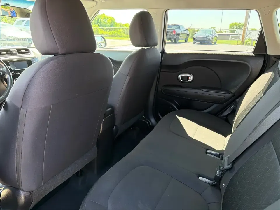 2016 Kia Soul Base (KNDJN2A27G7) with an 1.6L L4 DOHC 16V engine, 6A transmission, located at 4508 South Dixie Dr, Moraine, OH, 45439, (937) 908-9800, 39.689976, -84.218452 - Need a smart, city-friendly ride that fits tight parking spots in downtown Dayton, keeps up with your daily I75 commute, and still has the cargo flexibility for a Costco run or a weekend trip to Carillon Historical Park? This 2016 Kia Soul Base in gray delivers a practical, easygoing lifestyle-great - Photo#10