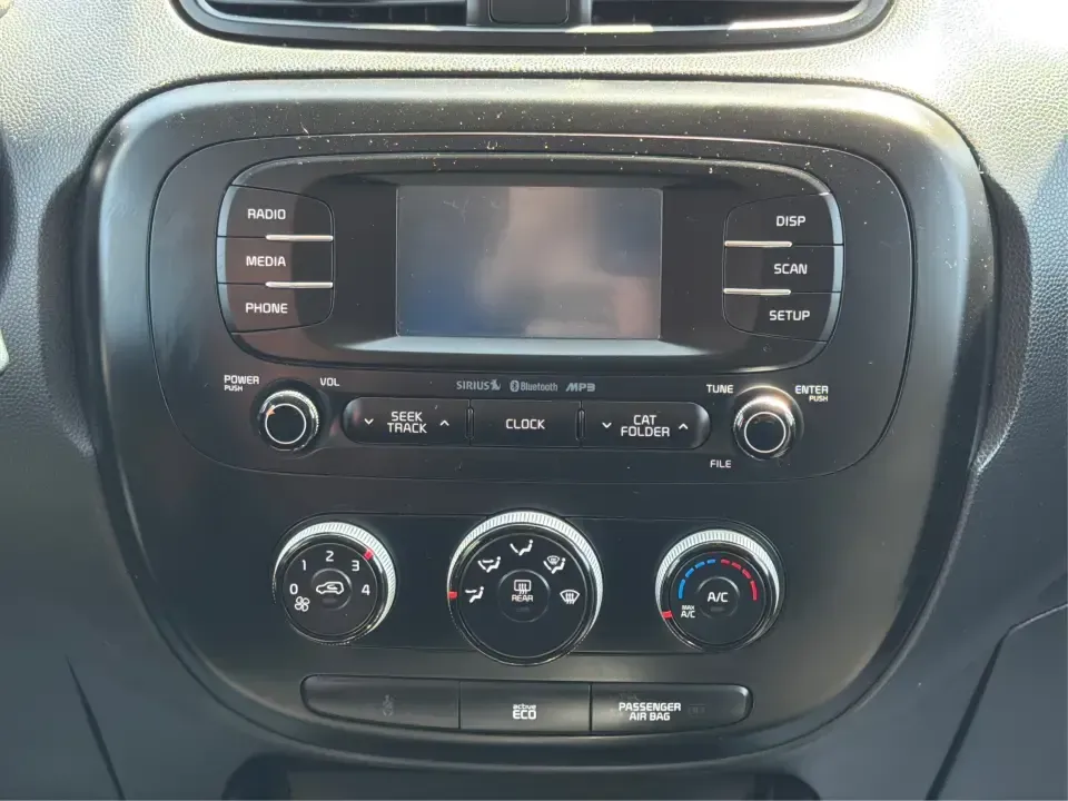 2016 Kia Soul Base (KNDJN2A27G7) with an 1.6L L4 DOHC 16V engine, 6A transmission, located at 4508 South Dixie Dr, Moraine, OH, 45439, (937) 908-9800, 39.689976, -84.218452 - Need a smart, city-friendly ride that fits tight parking spots in downtown Dayton, keeps up with your daily I75 commute, and still has the cargo flexibility for a Costco run or a weekend trip to Carillon Historical Park? This 2016 Kia Soul Base in gray delivers a practical, easygoing lifestyle-great - Photo#12