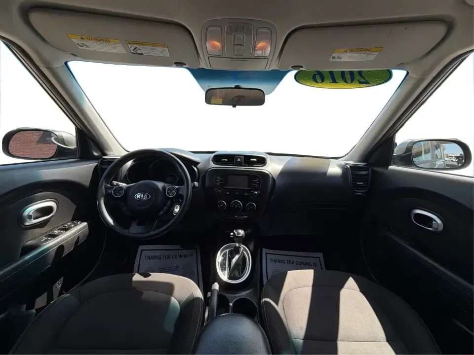 2016 Kia Soul Base (KNDJN2A27G7) with an 1.6L L4 DOHC 16V engine, 6A transmission, located at 4508 South Dixie Dr, Moraine, OH, 45439, (937) 908-9800, 39.689976, -84.218452 - Need a smart, city-friendly ride that fits tight parking spots in downtown Dayton, keeps up with your daily I75 commute, and still has the cargo flexibility for a Costco run or a weekend trip to Carillon Historical Park? This 2016 Kia Soul Base in gray delivers a practical, easygoing lifestyle-great - Photo#19