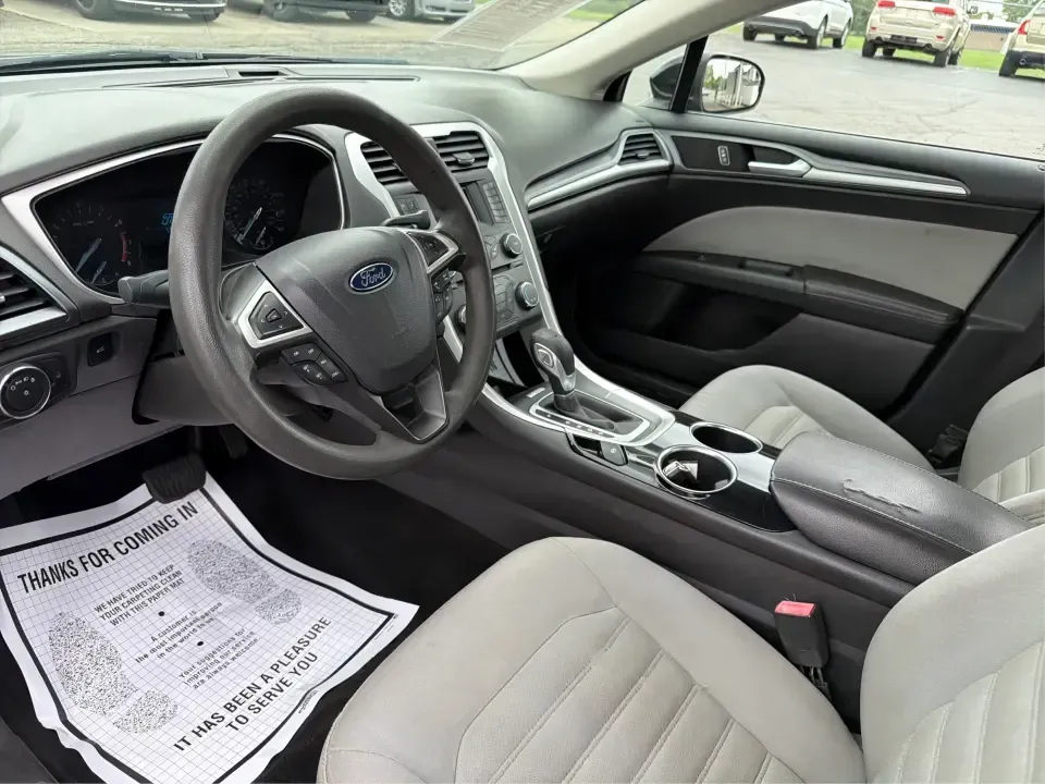 2014 Ford Fusion S (3FA6P0G78ER) with an Duratec 2.5L I-4 DOHC engine, Automatic transmission, located at 1951 S Dayton Lakeview Rd., New Carlisle, OH, 45344, (937) 908-9800, 39.890999, -84.050255 - Are you on the hunt for a reliable sedan that fits seamlessly into your everyday life? Look no further than this stunning 2014 Ford Fusion S, available now at Advantage Car and Credit in Fairborn, OH. This vehicle is the perfect choice for budget-conscious buyers or families needing a dependable rid - Photo#9