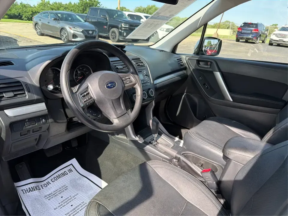 2015 Subaru Forester 2.5i Premium (JF2SJADC8FH) with an 2.5L H-4 DOHC engine, 6-Speed Automatic transmission, located at 1184 Kauffman Ave, Fairborn, OH, 45324, (937) 908-9800, 39.807072, -84.030914 - Weekend getaways to Hocking Hills, snowy commutes up I75, or everyday school-drop and grocery runs around Vandalia-this 2015 Subaru Forester 2.5i Premium is built for the kind of Ohio life that doesn't slow down when the weather changes. With Subaru practicality, a roomy hatchback-style cargo area,- Photo#9
