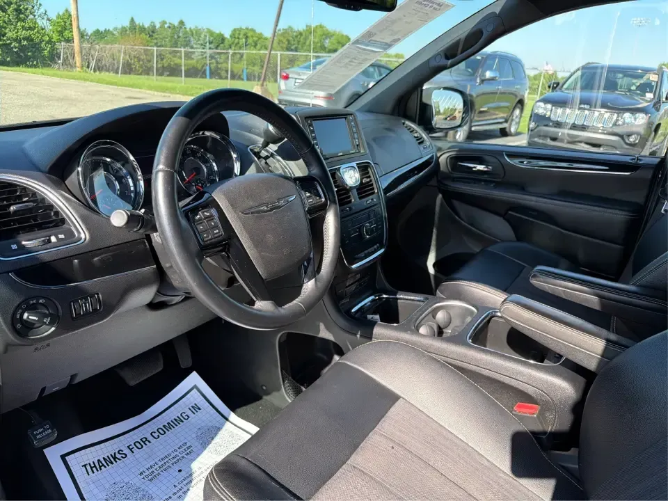 2015 Chrysler Town and Country S (2C4RC1HG0FR) with an 3.6L V-6 DOHC engine, 6-Speed Automatic transmission, located at 401 Woodman Dr, Riverside, OH, 45431, (937) 908-9800, 39.760899, -84.123421 - Need a road-trip-ready family hauler that can handle school drop-offs, sports practice, and weekend getaways without feeling like a chore? This 2015 Chrysler Town and Country S is built for real life-roomy seating, flexible cargo space, and comfort features that make long days on I-75 or a quick r - Photo#9