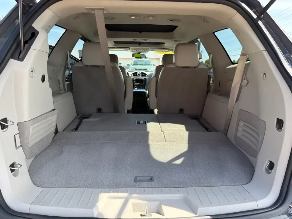 2013 Buick Enclave Leather (5GAKRCKD0DJ) with an 3.6L V-6 gasoline direct injection engine, 6-Speed Automatic Overdrive transmission, located at 1230 East Main St, Xenia, OH, 45385, (937) 908-9800, 39.688026, -83.910172 - Pack the kids for school drop-offs in the morning, load up for a weekend at the National Museum of the U.S. Air Force, or cruise I75 with friends headed toward downtown Dayton-this 2013 Buick Enclave Leather is built for real-life comfort with a premium feel. Finished in Atlantis Blue Metallic and d - Photo#12