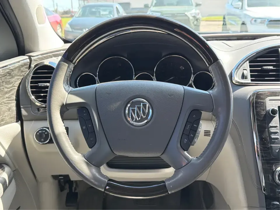 2013 Buick Enclave Leather (5GAKRCKD0DJ) with an 3.6L V-6 gasoline direct injection engine, 6-Speed Automatic Overdrive transmission, located at 1230 East Main St, Xenia, OH, 45385, (937) 908-9800, 39.688026, -83.910172 - Pack the kids for school drop-offs in the morning, load up for a weekend at the National Museum of the U.S. Air Force, or cruise I75 with friends headed toward downtown Dayton-this 2013 Buick Enclave Leather is built for real-life comfort with a premium feel. Finished in Atlantis Blue Metallic and d - Photo#16