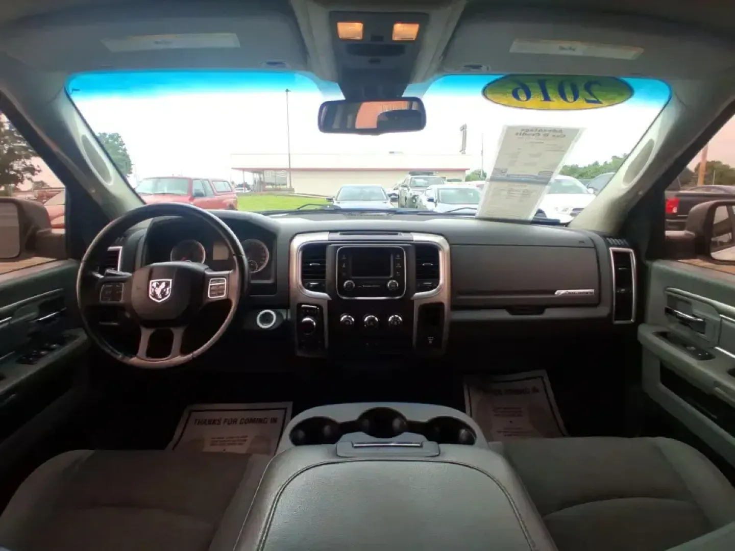 2016 Ram 1500 Big Horn (1C6RR7GTXGS) with an 5.7L V8 OHV 16V engine, 6A transmission, located at 4508 South Dixie Dr, Moraine, OH, 45439, (937) 908-9800, 39.689976, -84.218452 - Need a truck that can handle weekday work, weekend towing, and family errands without feeling like a stripped-down fleet vehicle? This 2016 Ram 1500 Big Horn Quad Cab in Bright White Clearcoat is built for real life in Moraine-whether you're hauling gear down South Dixie Drive, heading toward I-75 f- Photo#20