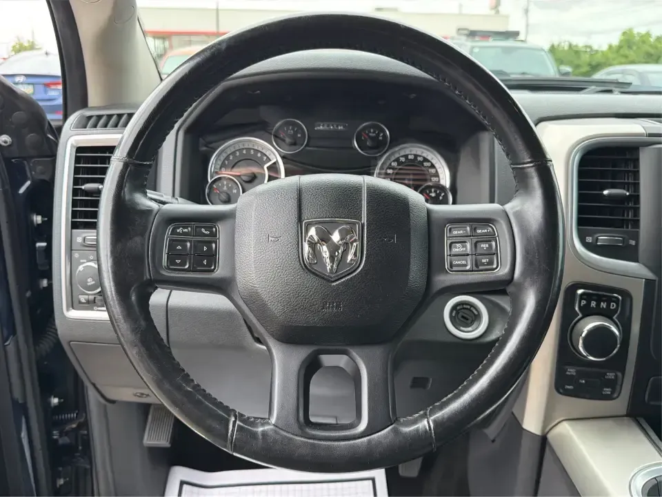 2016 Ram 1500 Big Horn (3C6RR7LT3GG) with an 5.7L V8 OHV 16V engine, 6A transmission, located at 401 Woodman Dr, Riverside, OH, 45431, (937) 908-9800, 39.760899, -84.123421 - Weekend projects, lake-day getaways, and winter commutes across the Miami Valley all get easier when you've got a full-size 4x4 that can haul, tow, and keep everyone comfortable. This **2016 Ram 1500 Big Horn Crew Cab 4WD** in eye-catching **True Blue Pearlcoat** is built for the Riverside, OH lifes- Photo#15