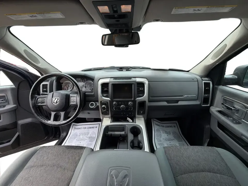 2016 Ram 1500 Big Horn (3C6RR7LT3GG) with an 5.7L V8 OHV 16V engine, 6A transmission, located at 401 Woodman Dr, Riverside, OH, 45431, (937) 908-9800, 39.760899, -84.123421 - Weekend projects, lake-day getaways, and winter commutes across the Miami Valley all get easier when you've got a full-size 4x4 that can haul, tow, and keep everyone comfortable. This **2016 Ram 1500 Big Horn Crew Cab 4WD** in eye-catching **True Blue Pearlcoat** is built for the Riverside, OH lifes- Photo#20