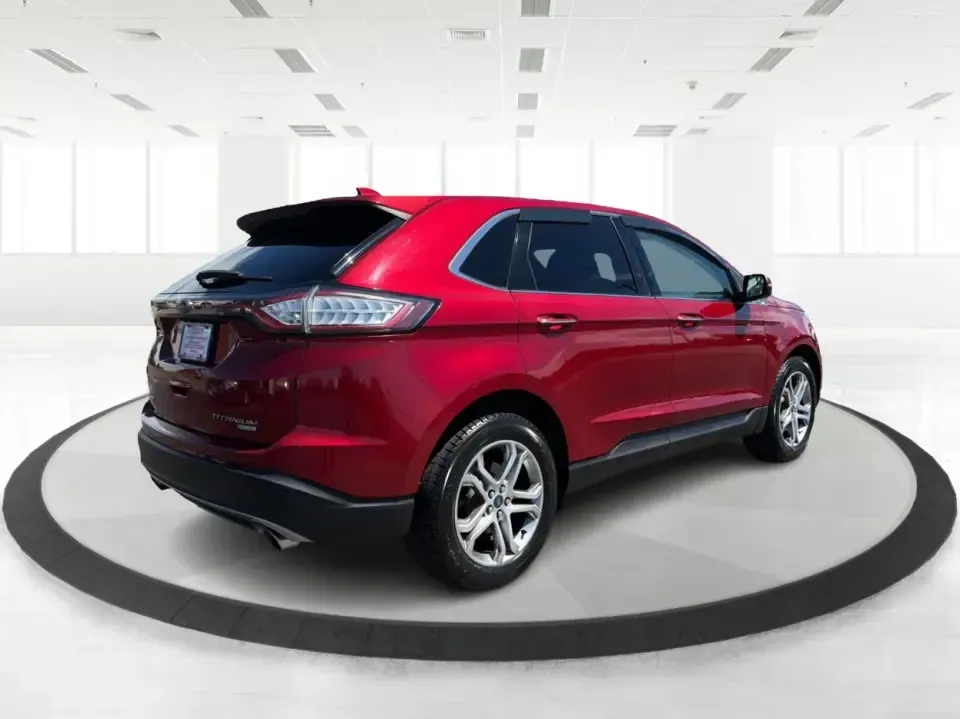 2016 Ford Edge Titanium (2FMPK3K93GB) with an 2.0L L4 DOHC 16V engine, 6A transmission, located at 880 E. National Road, Vandalia, OH, 45377, (937) 908-9800, 39.891918, -84.183594 - Picture your next road trip weekend: a comfortable SUV that can handle the daily school run, the long commute up I75, and a quick escape to the National Museum of the U.S. Air Force-without feeling like you're roughing it. This 2016 Ford Edge Titanium is built for real life in Vandalia, OH: roomy, c- Photo#2