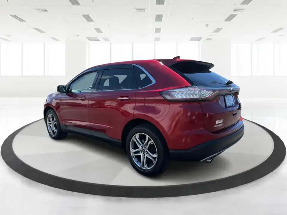 2016 Ford Edge Titanium (2FMPK3K93GB) with an 2.0L L4 DOHC 16V engine, 6A transmission, located at 880 E. National Road, Vandalia, OH, 45377, (937) 908-9800, 39.891918, -84.183594 - Picture your next road trip weekend: a comfortable SUV that can handle the daily school run, the long commute up I75, and a quick escape to the National Museum of the U.S. Air Force-without feeling like you're roughing it. This 2016 Ford Edge Titanium is built for real life in Vandalia, OH: roomy, c- Photo#4