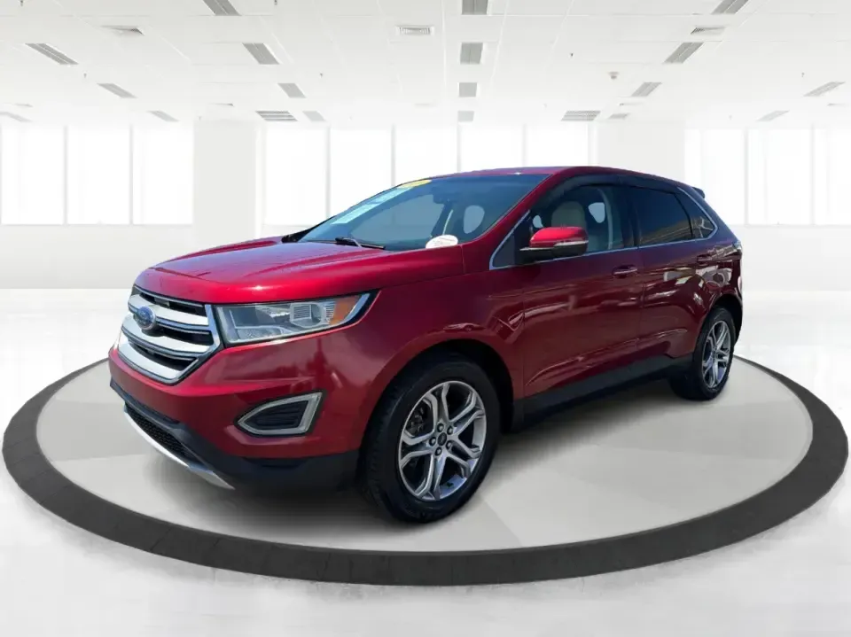 2016 Ford Edge Titanium (2FMPK3K93GB) with an 2.0L L4 DOHC 16V engine, 6A transmission, located at 880 E. National Road, Vandalia, OH, 45377, (937) 908-9800, 39.891918, -84.183594 - Picture your next road trip weekend: a comfortable SUV that can handle the daily school run, the long commute up I75, and a quick escape to the National Museum of the U.S. Air Force-without feeling like you're roughing it. This 2016 Ford Edge Titanium is built for real life in Vandalia, OH: roomy, c- Photo#8