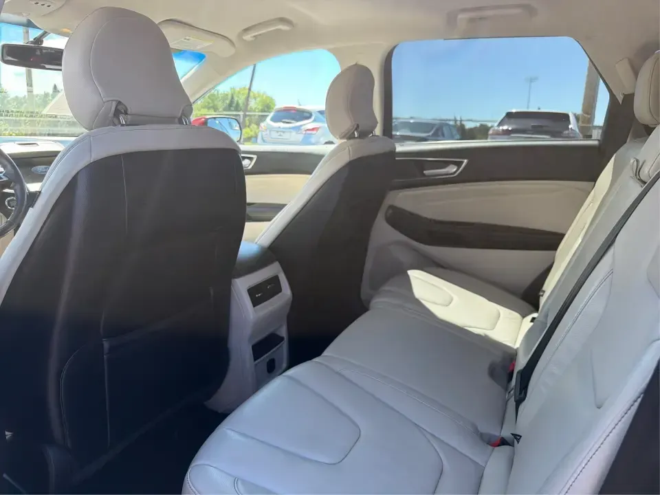 2016 Ford Edge Titanium (2FMPK3K93GB) with an 2.0L L4 DOHC 16V engine, 6A transmission, located at 880 E. National Road, Vandalia, OH, 45377, (937) 908-9800, 39.891918, -84.183594 - Picture your next road trip weekend: a comfortable SUV that can handle the daily school run, the long commute up I75, and a quick escape to the National Museum of the U.S. Air Force-without feeling like you're roughing it. This 2016 Ford Edge Titanium is built for real life in Vandalia, OH: roomy, c- Photo#10