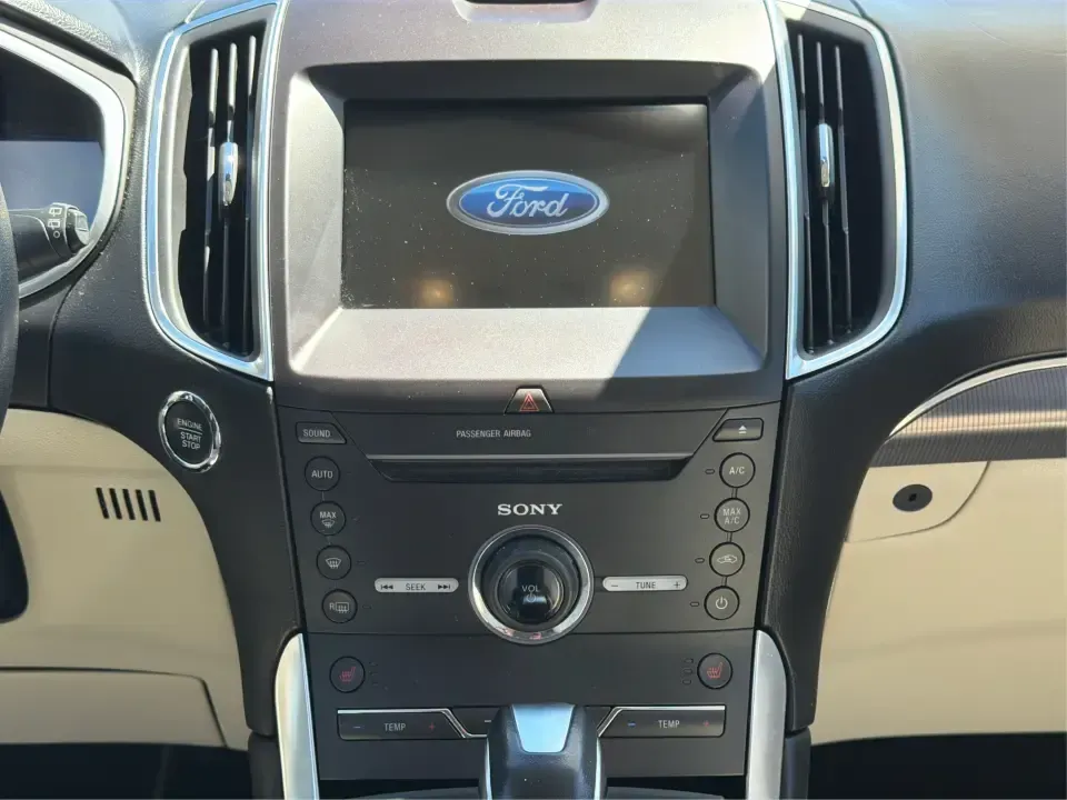 2016 Ford Edge Titanium (2FMPK3K93GB) with an 2.0L L4 DOHC 16V engine, 6A transmission, located at 880 E. National Road, Vandalia, OH, 45377, (937) 908-9800, 39.891918, -84.183594 - Picture your next road trip weekend: a comfortable SUV that can handle the daily school run, the long commute up I75, and a quick escape to the National Museum of the U.S. Air Force-without feeling like you're roughing it. This 2016 Ford Edge Titanium is built for real life in Vandalia, OH: roomy, c- Photo#13