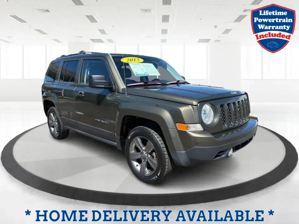 2015 Jeep Patriot High Altitude Edition (1C4NJRFB3FD) with an 2.4L I-4 DOHC engine, located at 401 Woodman Dr, Riverside, OH, 45431, (937) 908-9800, 39.760899, -84.123421 - Weekend trailheads, snowy school drop-offs, and everyday commutes across the Miami Valley all call for an SUV that's ready when your plans change. This 2015 Jeep Patriot High Altitude Edition in Maximum Steel Metallic Clearcoat is a smart pick for drivers who want Jeep style, practical size, and con- Photo#0