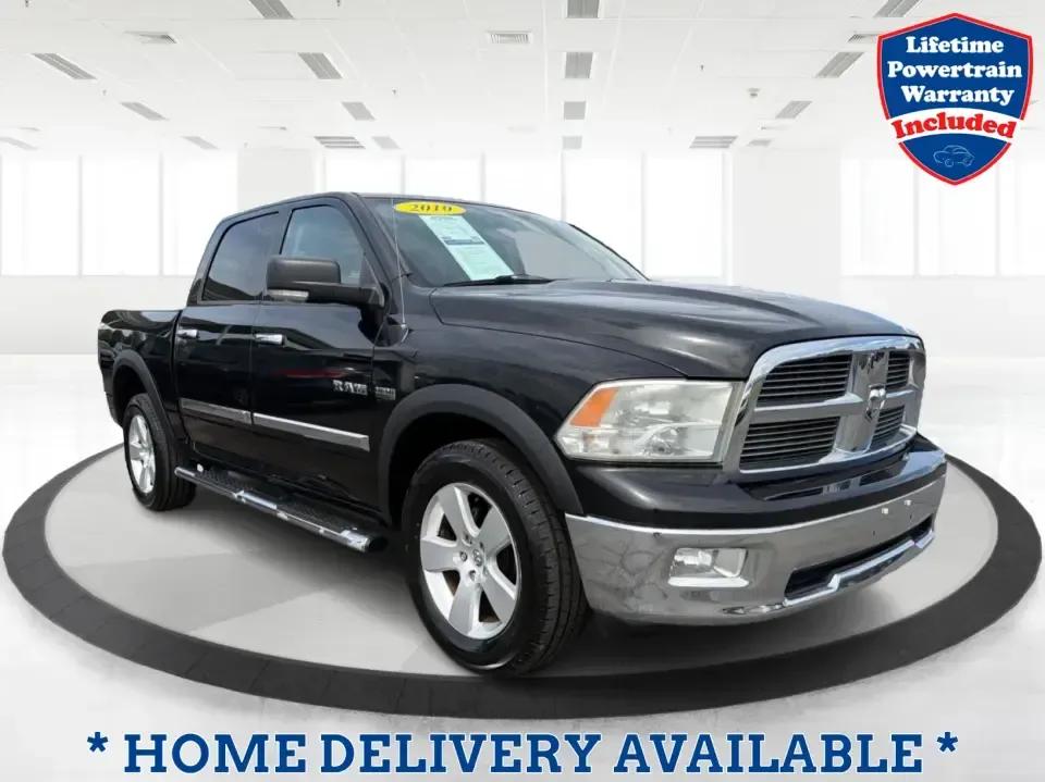 2010 Dodge Ram 1500 Laramie Crew Cab 4WD (1D7RV1CT3AS) with an 5.7L V8 OHV 16V engine, 5-Speed Automatic transmission, located at 1951 S Dayton Lakeview Rd., New Carlisle, OH, 45344, (937) 908-9800, 39.890999, -84.050255 - Need one truck that can pull weekend toys, handle Midwest weather, and still feel comfortable for the daily drive? This 2010 Dodge Ram 1500 Laramie Crew Cab 4WD is built for real life in and around New Carlisle-whether you're hauling supplies for a home project, towing a trailer out toward Buck Cree- Photo#0