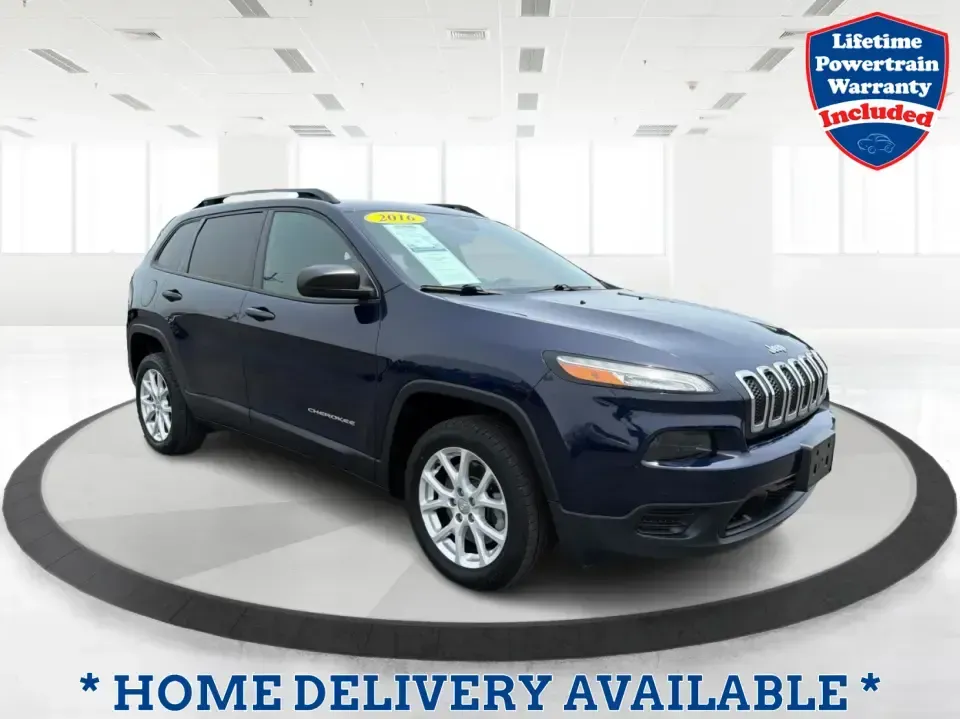 2016 Jeep Cherokee Sport 4WD (1C4PJMAB0GW) with an 2.4L L4 DOHC 16V engine, 9A transmission, located at 880 E. National Road, Vandalia, OH, 45377, (937) 908-9800, 39.891918, -84.183594 - Weekend getaways, winter commutes, and everyday kid-and-gear duty all feel easier in a capable SUV-and this **2016 Jeep Cherokee Sport 4WD** is built for drivers around **Vandalia, Ohio** who want confident traction, practical space, and comfort without stepping into a huge vehicle. Whether you're h- Photo#0