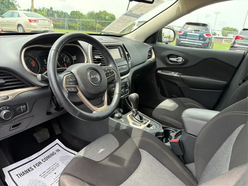 2016 Jeep Cherokee Sport 4WD (1C4PJMAB0GW) with an 2.4L L4 DOHC 16V engine, 9A transmission, located at 880 E. National Road, Vandalia, OH, 45377, (937) 908-9800, 39.891918, -84.183594 - Weekend getaways, winter commutes, and everyday kid-and-gear duty all feel easier in a capable SUV-and this **2016 Jeep Cherokee Sport 4WD** is built for drivers around **Vandalia, Ohio** who want confident traction, practical space, and comfort without stepping into a huge vehicle. Whether you're h- Photo#9