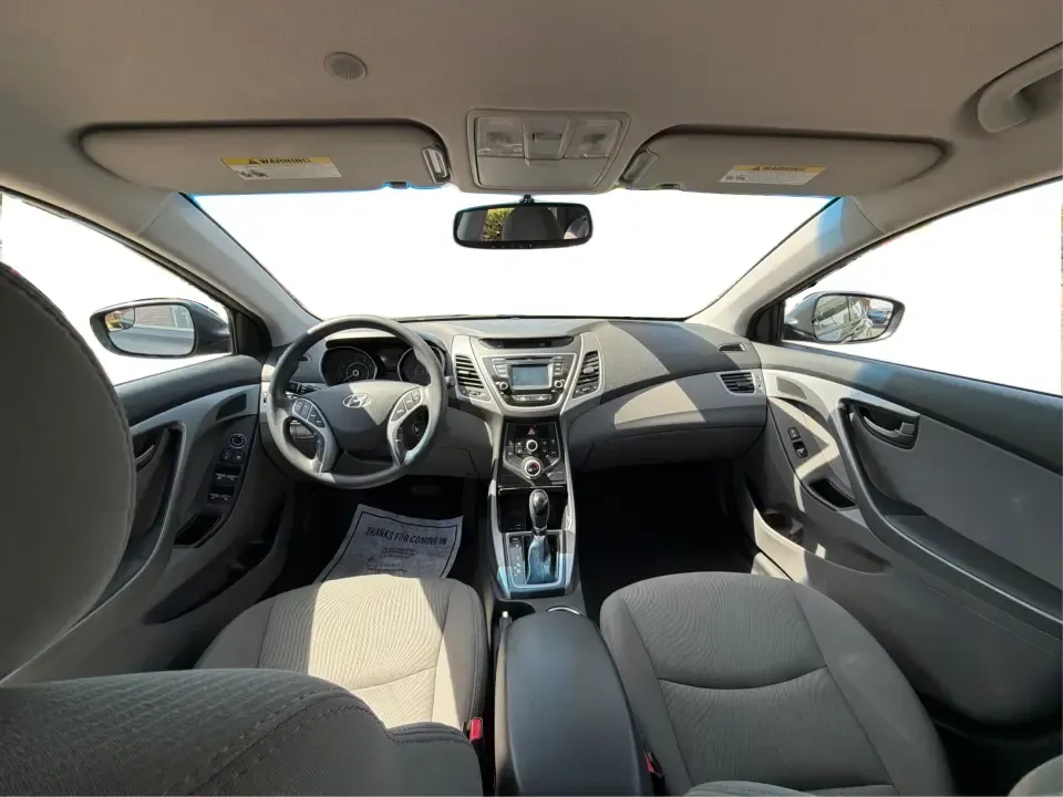 2016 Hyundai Elantra Limited (5NPDH4AE8GH) with an 1.8L L4 DOHC 16V engine, 6-Speed Automatic transmission, located at 1230 East Main St, Xenia, OH, 45385, (937) 908-9800, 39.688026, -83.910172 - Need a dependable commuter that still feels upscale for date night in downtown Xenia, quick school drop-offs, and weekend runs to Caesar Creek? This 2016 Hyundai Elantra Limited in Phantom Black is a smart, budget-friendly sedan built for daily life in Greene County-easy to park, comfortable for fiv- Photo#22