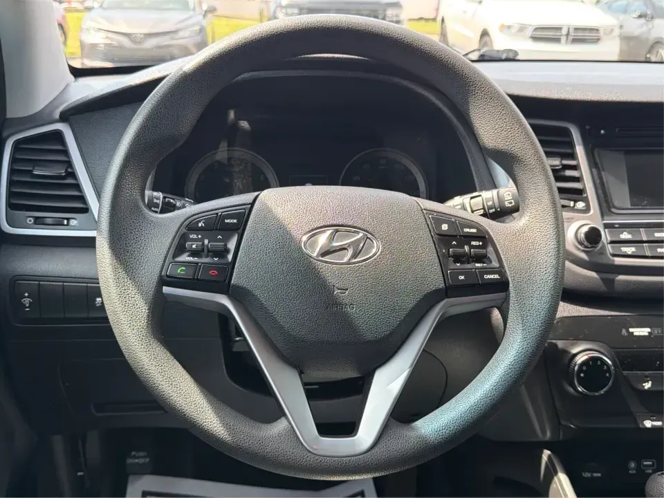 2016 Hyundai Tucson SE w/Preferred Package AWD (KM8J3CA41GU) with an 2.0L L4 DOHC 16V engine, 6A transmission, located at 401 Woodman Dr, Riverside, OH, 45431, (937) 908-9800, 39.760899, -84.123421 - Need an SUV that can handle Dayton-area commutes, rainy school drop-offs, and spontaneous weekend getaways without feeling oversized? This 2016 Hyundai Tucson SE w/Preferred Package AWD in eye-catching Caribbean Blue is built for real life-comfortable for daily drives, confident when the weather tur- Photo#16