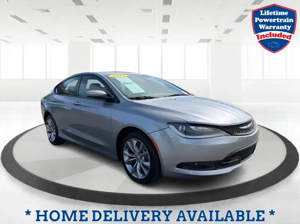 2015 Chrysler 200 S (1C3CCCBG2FN) with an 3.6L V6 DOHC 24V FFV engine, 9-Speed Automatic transmission, located at 1184 Kauffman Ave, Fairborn, OH, 45324, (937) 908-9800, 39.807072, -84.030914 - Need a comfortable, stylish sedan for daily commuting between Wright-Patterson AFB, Beavercreek shopping runs, and weekends out at Fairborn's community events? This 2015 Chrysler 200 S is built for real-life driving-smooth on I-675, easy to park around Downtown Fairborn, and roomy enough for five pa- Photo#0