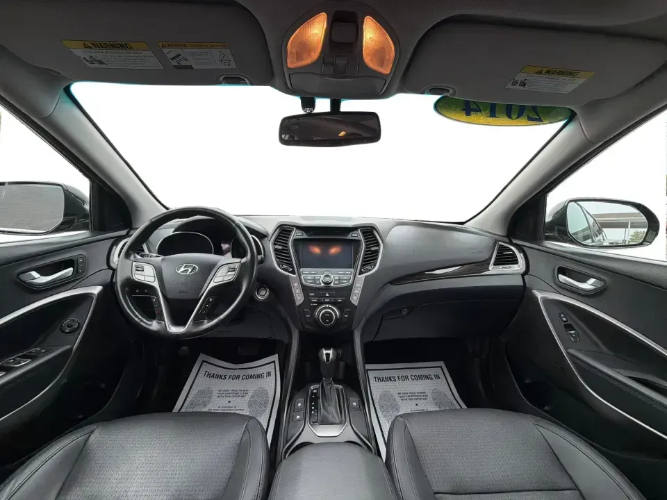 2014 Hyundai Santa Fe Limited AWD (KM8SRDHF4EU) with an 3.3L V6 DOHC 24V engine, 6-Speed Automatic transmission, located at 1230 East Main St, Xenia, OH, 45385, (937) 908-9800, 39.688026, -83.910172 - Picture your next weekend: loading up the family for a day at John Bryan State Park, heading out for youth sports in Beavercreek, or cruising I35 and US68 for an easy commute to Dayton. This 2014 Hyundai Santa Fe Limited AWD is built for real life in and around Xenia-roomy enough for growing familie- Photo#19
