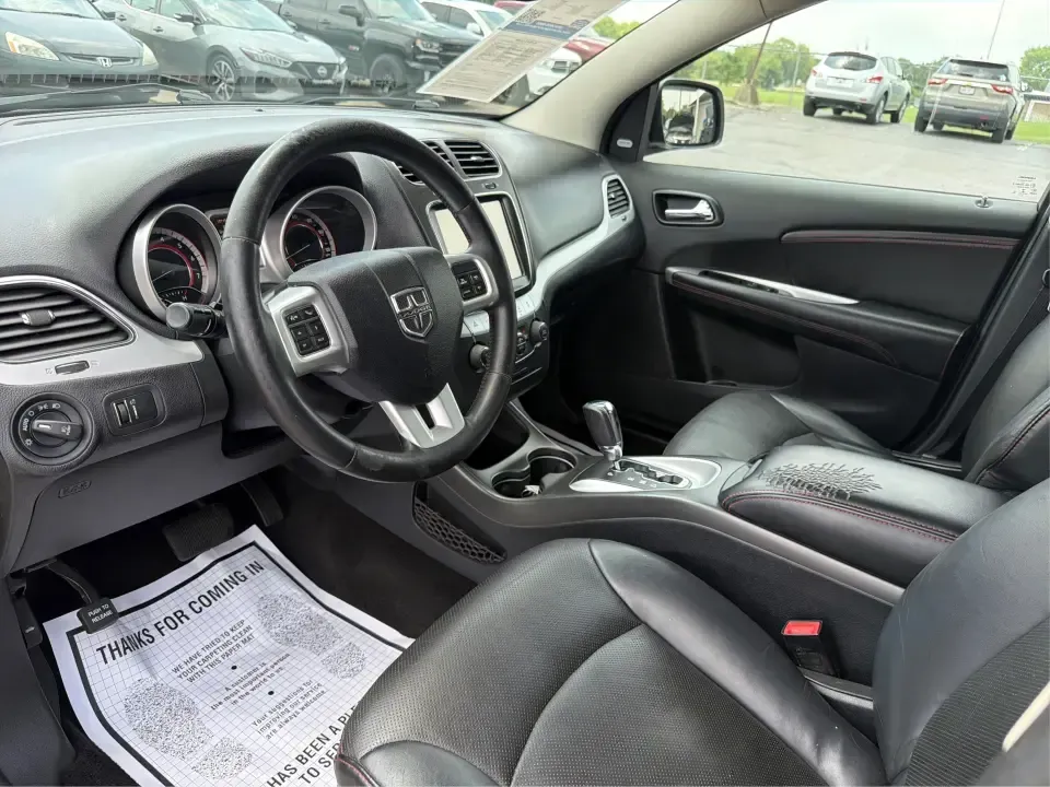 2017 Dodge Journey GT AWD (3C4PDDEG8HT) with an 3.6L V6 DOHC 24V engine, 6A transmission, located at 1951 S Dayton Lakeview Rd., New Carlisle, OH, 45344, (937) 908-9800, 39.890999, -84.050255 - Need one SUV that can handle school drop-offs, I-70 commutes, and spontaneous weekend getaways to Buck Creek State Park-without feeling cramped or underpowered? This 2017 Dodge Journey GT AWD in standout Vice White is built for real life in the Miami Valley, with three rows for up to 7 passengers, c- Photo#9