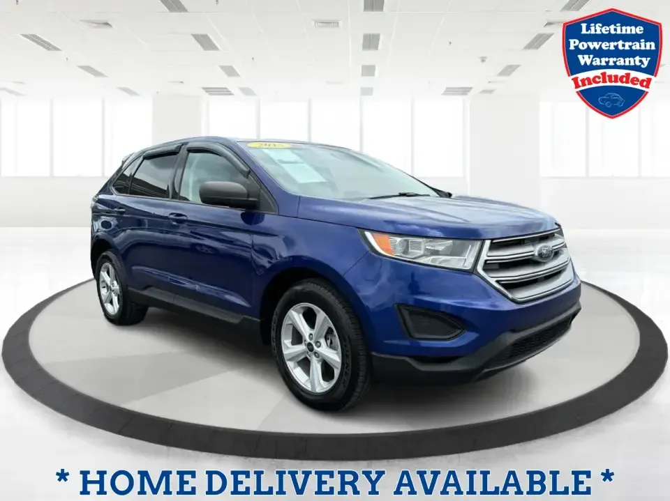 2015 Ford Edge SE FWD (2FMTK3G98FB) with an 2.0L L4 DOHC 16V engine, 6-Speed Automatic transmission, located at 4508 South Dixie Dr, Moraine, OH, 45439, (937) 908-9800, 39.689976, -84.218452 - Need an SUV that fits real life in the Miami Valley-school drop-offs, a steady commute down I75, and weekend errands that somehow turn into a full cargo load? This 2015 Ford Edge SE FWD is built for everyday versatility, with comfortable seating for five, a roomy cabin, and practical tech that helps- Photo#0